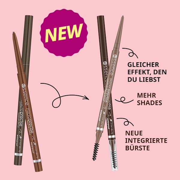 Augenbrauenstift Micro Precise 06 Dark Brown essence