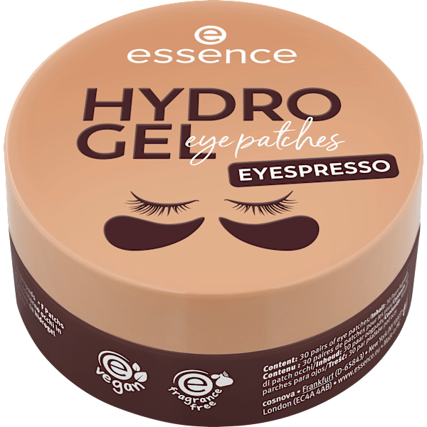 Augenpads Hydro Gel Eyespresso (30 Paar) essence
