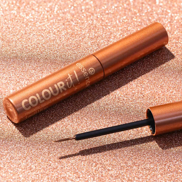Eyeliner Liquid Colour It! Metallic 01 Burnished Bronze essence