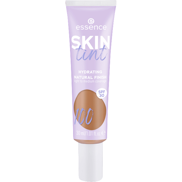Foundation Skin Tint Hydrating Natural Finish LSF 30, 100 essence
