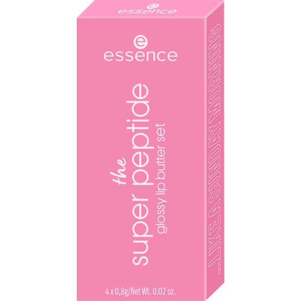 Geschenkset The Super Peptide Glossy Lip Butter 4tlg essence