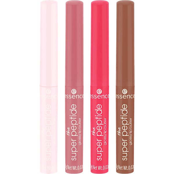 Geschenkset The Super Peptide Glossy Lip Butter 4tlg essence
