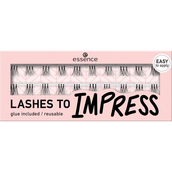 Künstliche Wimpern Set To Impress 07 Bundled Single Lashes (20 St) essence