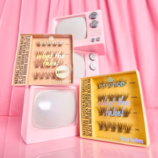 Künstliche Wimpern Set What The Fake 02 essence