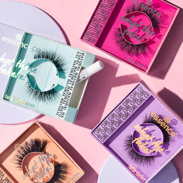 Künstliche Wimpern Set What The Fake 02 essence