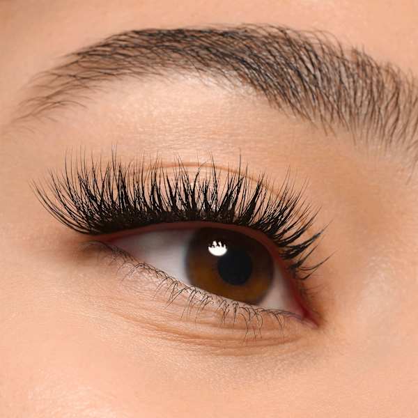 Künstliche Wimpern Set What The Fake! 05 Natural Cluster Brown essence