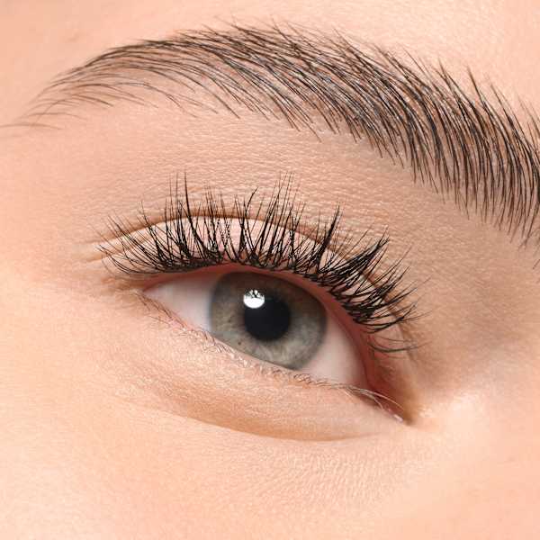 Künstliche Wimpern Set What The Fake! False Lashes 06 Natural Cluster Black essence