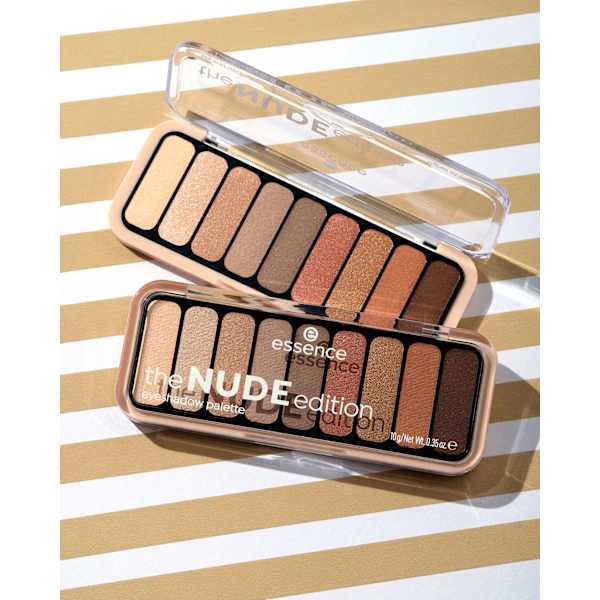 Lidschatten Palette The Nude Edition 10 Pretty In Nude essence