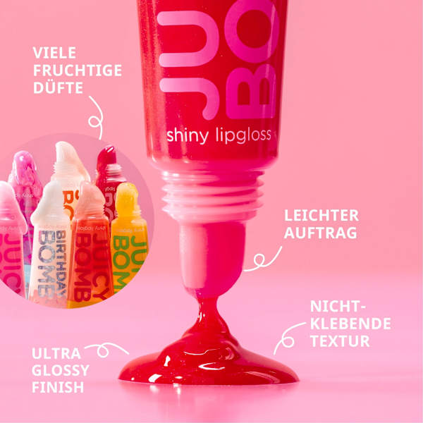 Lipgloss Juicy Bomb Shiny 105 Bouncy Bubblegum essence