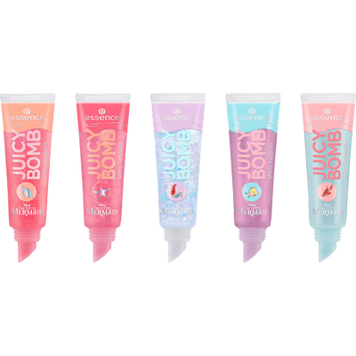 essence Lip gloss set Disney Juicy Bomb The Little Mermaid 3 pieces, 1 pc