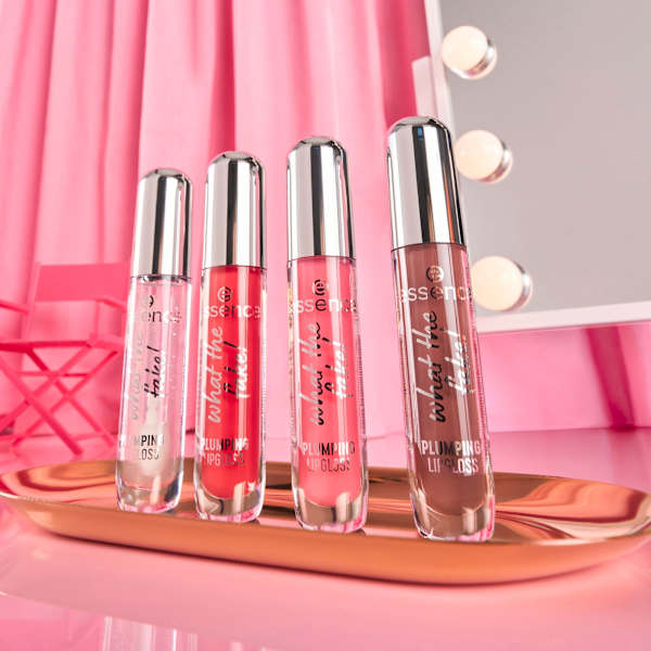 Lipgloss What The Fake! Plumping 102 Pink About It essence