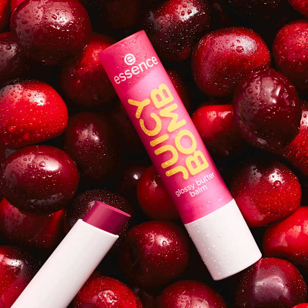 Lippenbalsam Juicy Bomb Glossy Butter Balm 08 Cherrything I Want essence