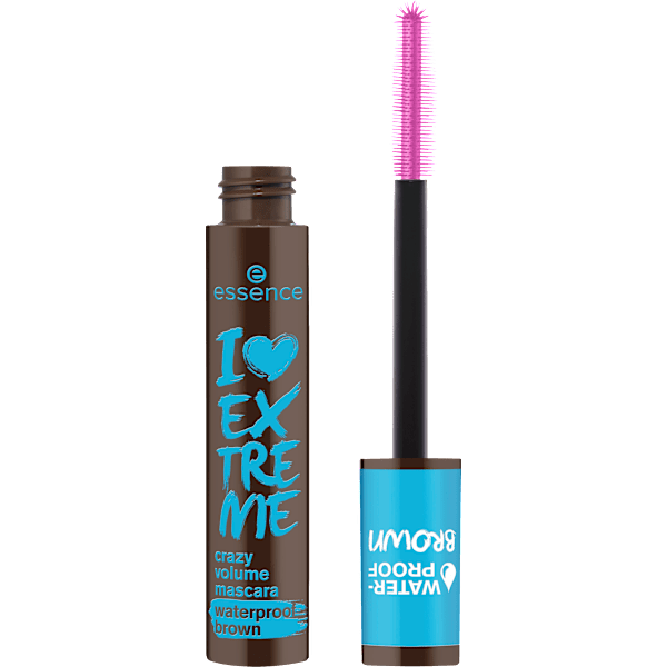 Mascara I Love Extreme Crazy Volume Waterproof Brown 01 Cozy Brown essence
