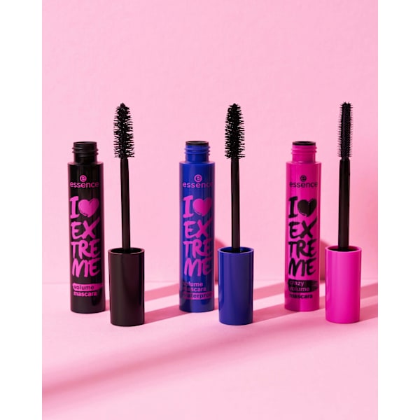 Mascara I Love Extreme Volume Waterproof Black essence