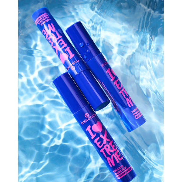 Mascara I Love Extreme Volume Waterproof Black essence