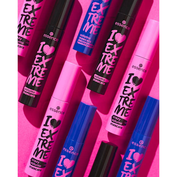 Mascara I Love Extreme Volume Waterproof Black essence