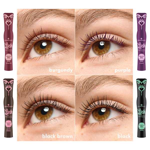 Mascara Lash Princess False Lash Effect Burgundy essence