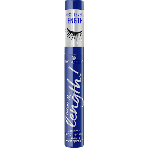 Mascara What The Length! Extreme Lengthening Waterproof 02 Black Waterproof essence