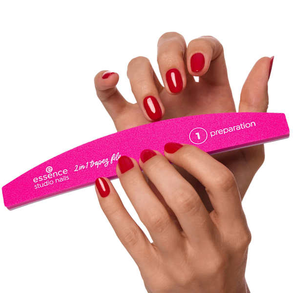Nagelfeile 2in1 Trapez essence