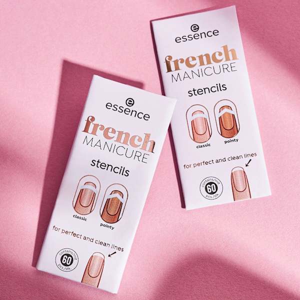 Nagelschablone French Manicure  01 French Tips & Tricks essence