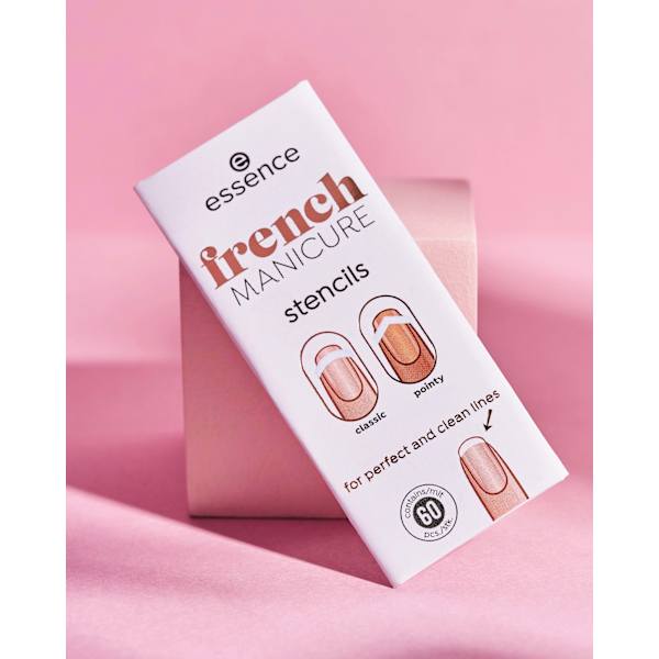 Nagelschablone French Manicure  01 French Tips & Tricks essence