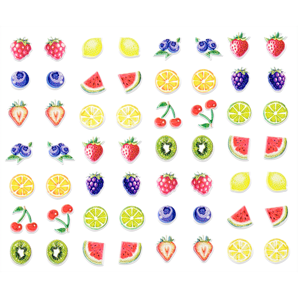 Nagelsticker Let's Get Juicy Fruity essence