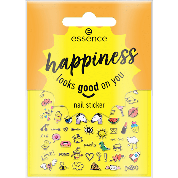 Nagelsticker Set Happiness Looks Good On You essence