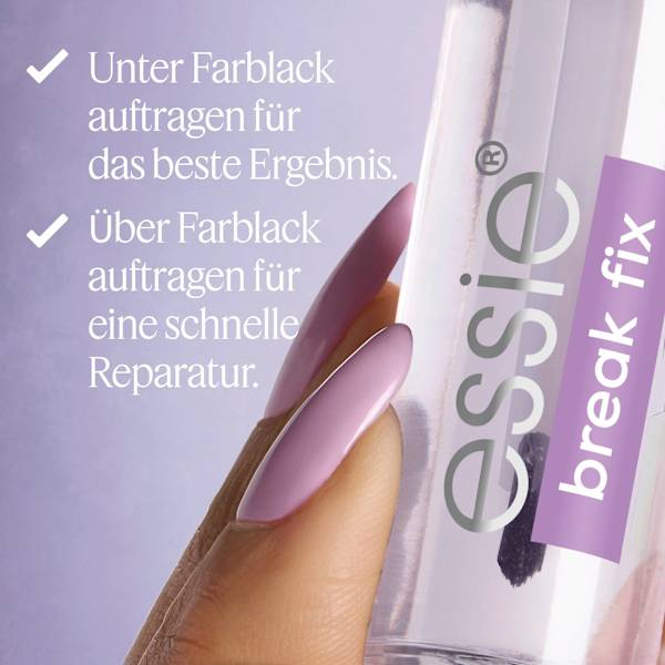 Nagelpflege Set Break Fix Nagelfixierer & On a roll Apricot Cuticle Oil essie