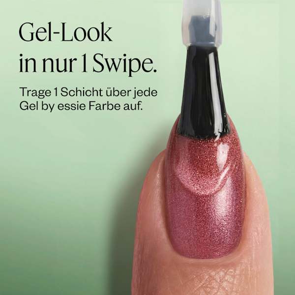 Top Coat Gel by essie 564 Glazed Chrome essie