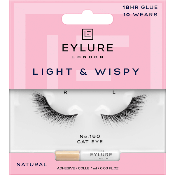 Künstliche Wimpern Light & Wispy Cat Eye 160 (1 Paar) Eylure