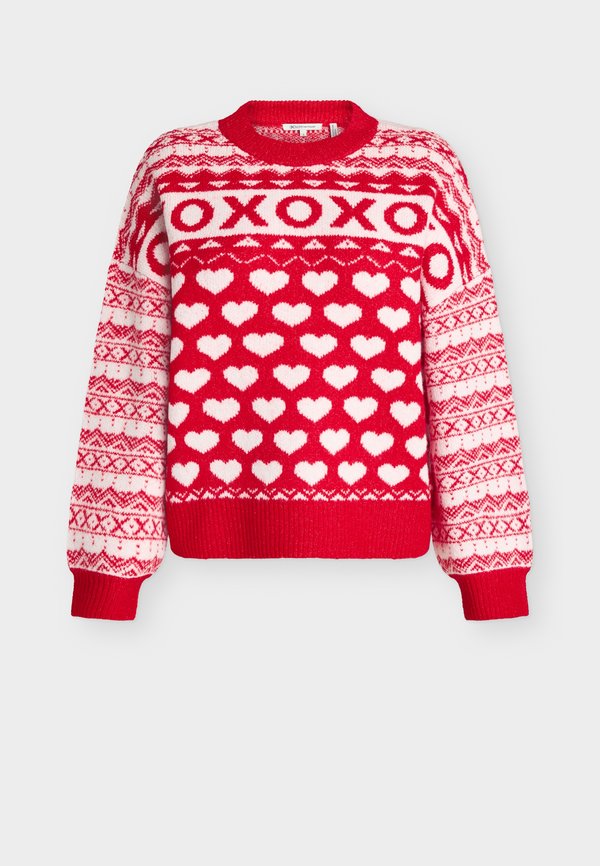 TOM TAILOR DENIM JACQUARD KNIT SWEATER