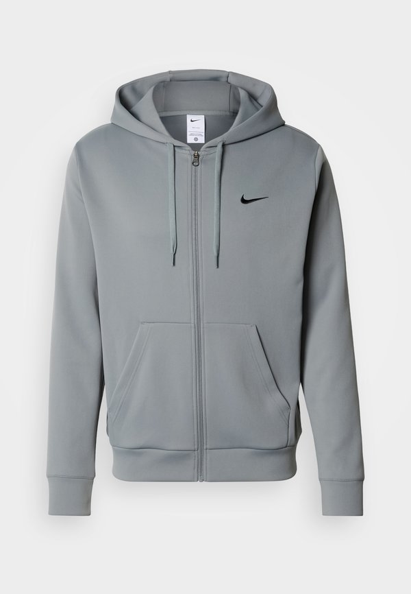 Nike Performance FLEX - Zip-up sweatshirt - smoke grey/black