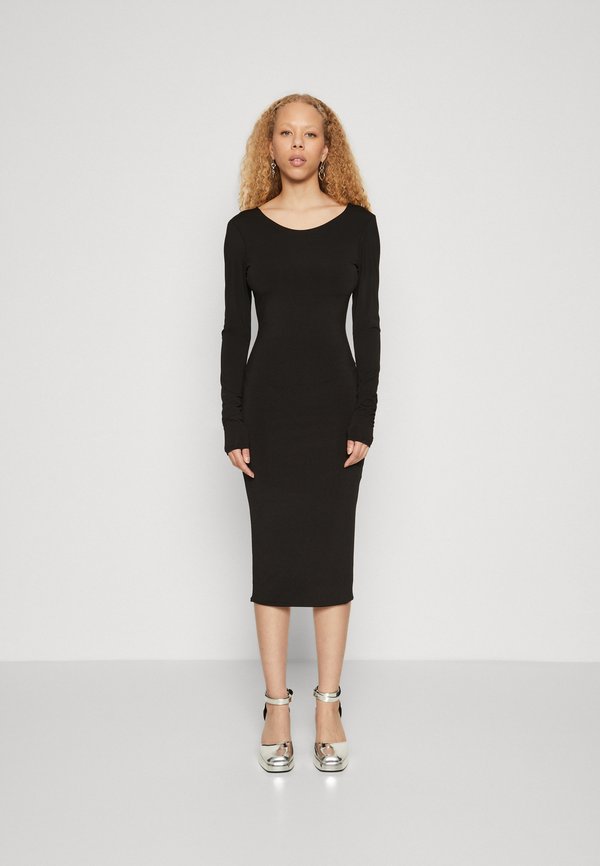 WAL G. EVA WATERFALL BACK MIDI