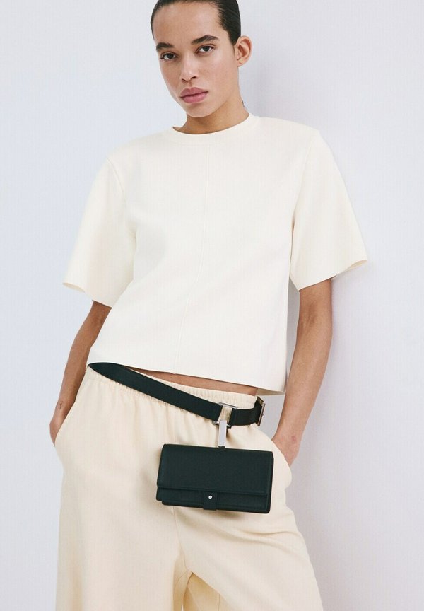 Mango Basic T-shirt - off-white