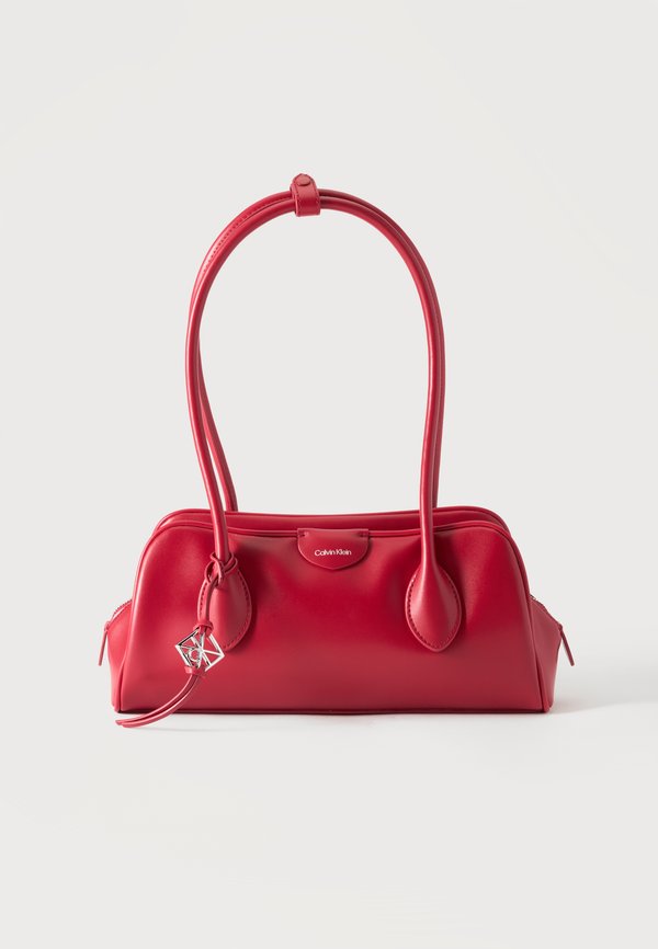 Calvin Klein EMBLEM TRIO - Handbag - bordeaux wine