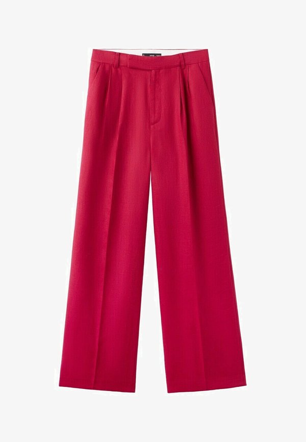 Mango ADULT - Trousers - red