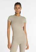 New Balance RIBBED FITTED T-SHIRT