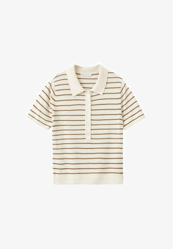 Mango Polo shirt - off white