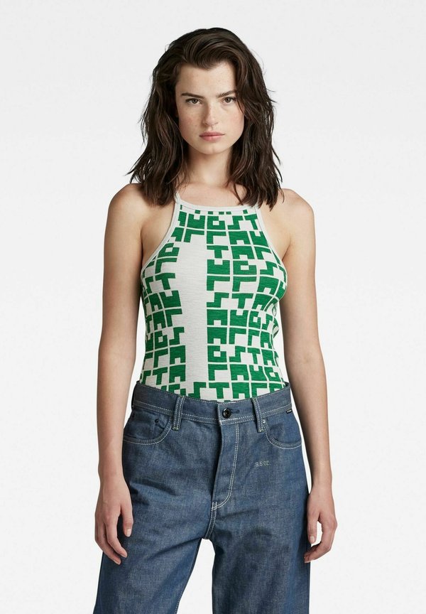 G-STAR PRINTED CROPPED ULTRA SLIM