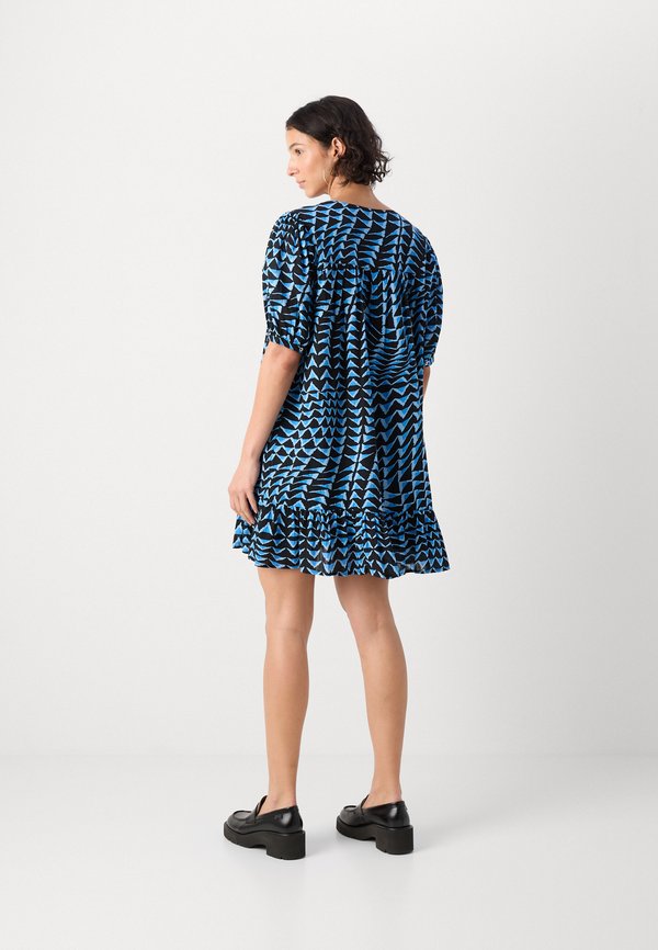 Scotch & Soda PRINTED CRINKLE MINI DRESS