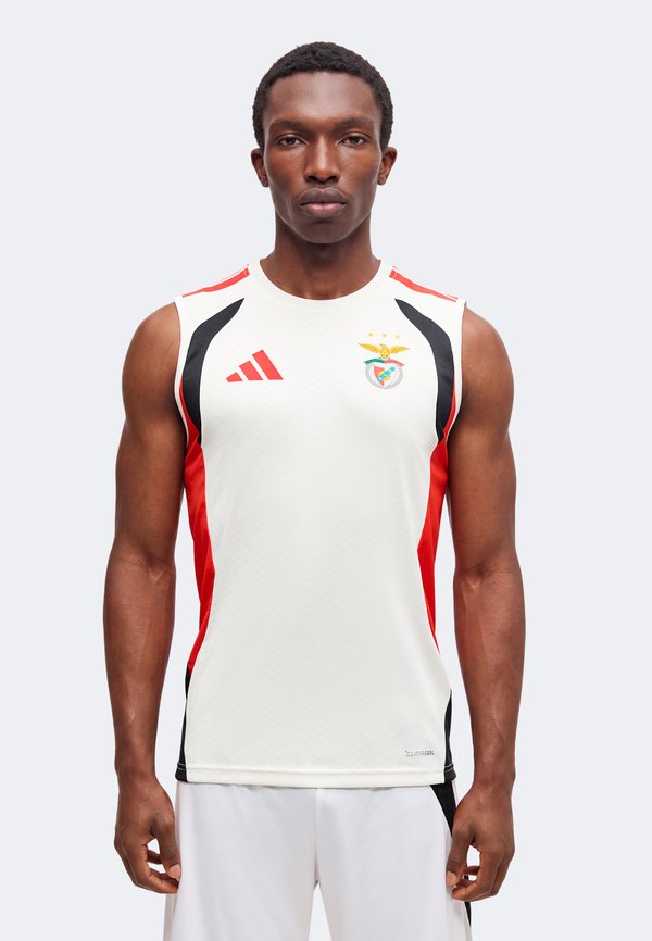 adidas Performance SL BENFICA TIRO26 COMPETITION SLEEVELESS  - Club wear - cloud white/red
