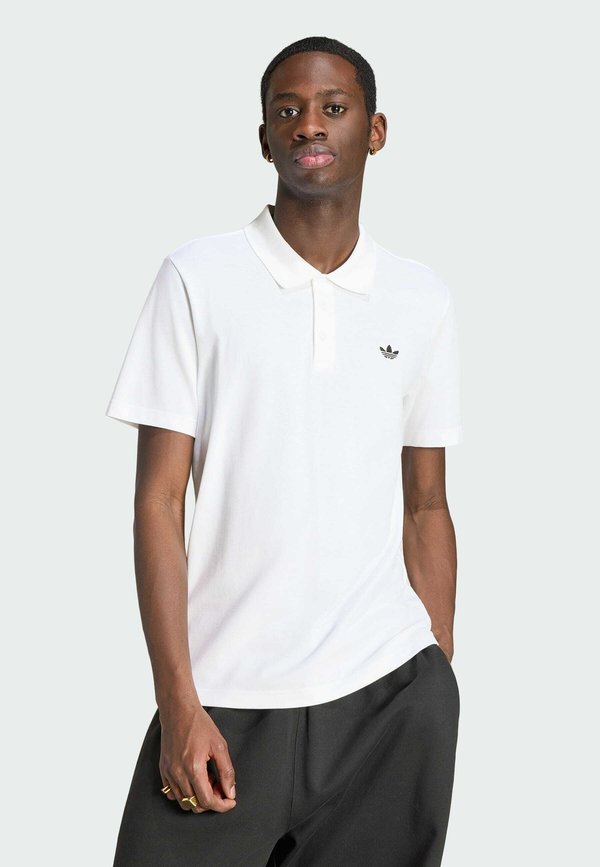 adidas Originals ADIDAS ORIGINALS TREFOIL ESSENTIALS POLO T-SHIRT - Polo shirt - white