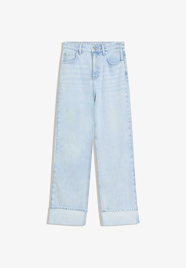 Bershka Wide Leg - light blue