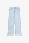Bershka Wide Leg - light blue