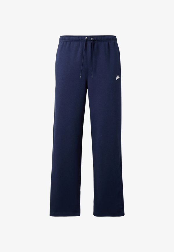 Nike Sportswear CLUB BUNGEE PANT - Tracksuit bottoms - obsidian obsidian white