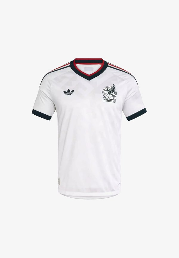adidas Sportswear MAILLOT EXTÉRIEUR AUTHENTIQUE MEXIQUE COUPE DU MONDE 2026 - Print T-shirt - white