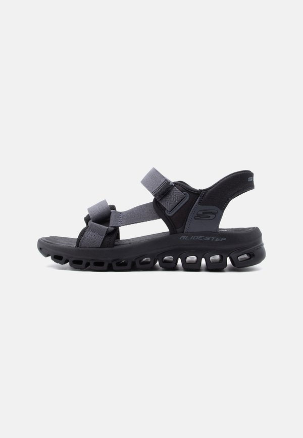 Skechers GLIDE STEP - Walking sandals - black