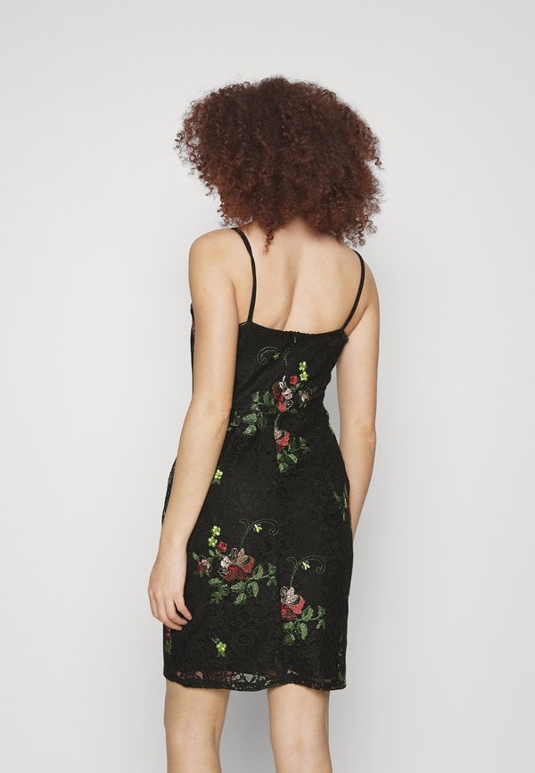 WAL G. SIMRAN MIDI FLORAL DRESS
