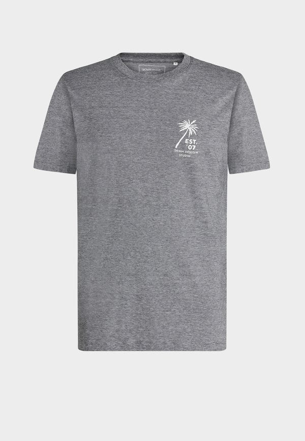 TOM TAILOR DENIM FINE STRIPE PRINTED T-SHIRT