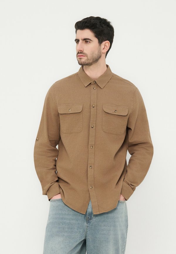 Pier One by Zalando LINEN MIX OVERSHIRT